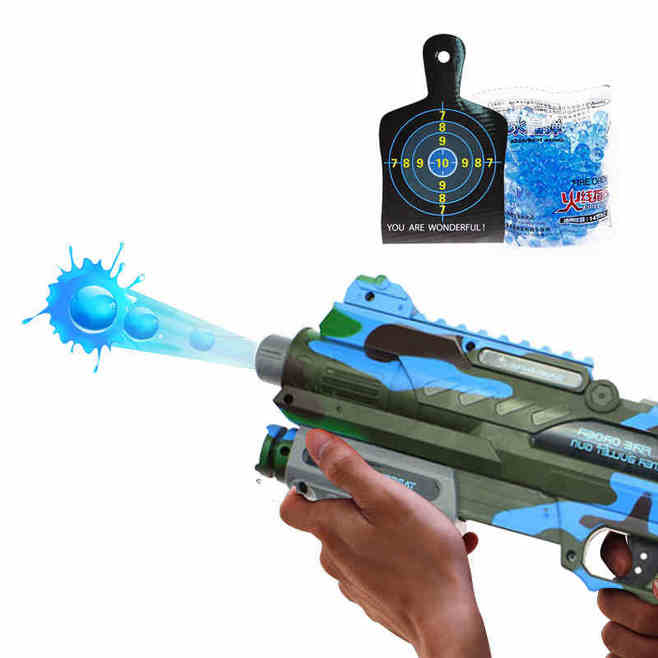 水晶软弹枪 儿童玩具枪的安全乐趣与正确使用指南